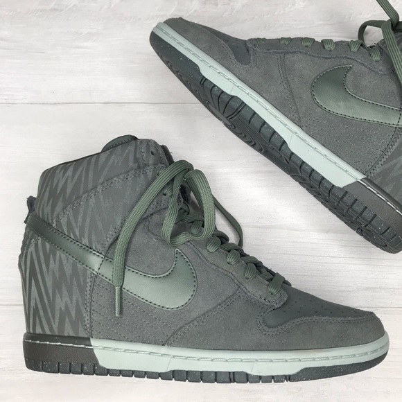 Dunk sky hi wedge green Clearance